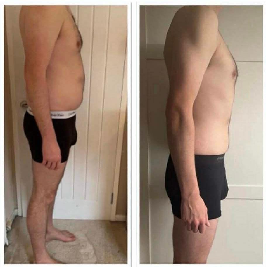 Full-body side transformation